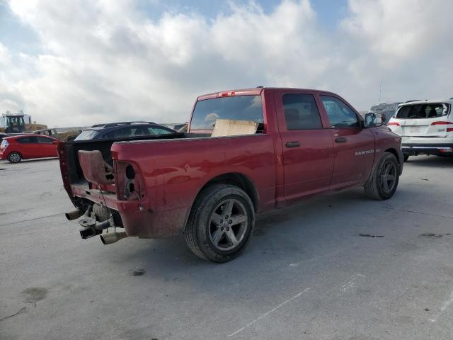 1C6RD6KT0CS330775 - 2012 DODGE RAM 1500 ST RED photo 3