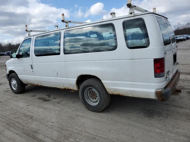 1FBSS3BL4ADA73950 - 2010 FORD ECONOLINE E350 SUPER DUTY WAGON WHITE photo 2