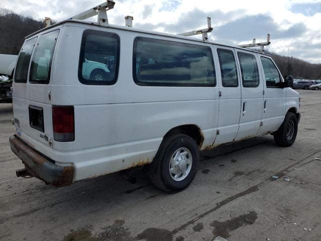 1FBSS3BL4ADA73950 - 2010 FORD ECONOLINE E350 SUPER DUTY WAGON WHITE photo 3