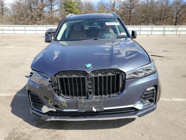 5UXCW2C03M9H77326 - 2021 BMW X7 XDRIVE40I BLUE photo 5