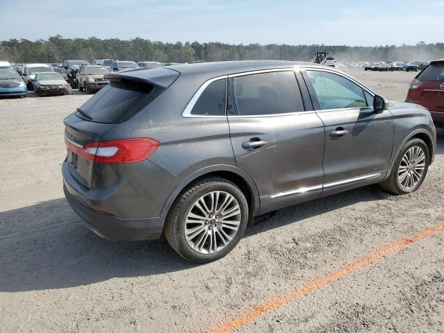 2LMPJ8LR3JBL30705 - 2018 LINCOLN MKX RESERVE GRAY photo 3