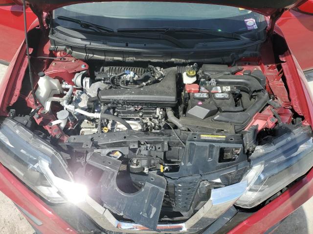 JN8AT2MV1HW276973 - 2017 NISSAN ROGUE S RED photo 12