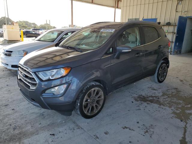 MAJ3S2KE9KC275417 - 2019 FORD ECOSPORT TITANIUM GRAY photo 1