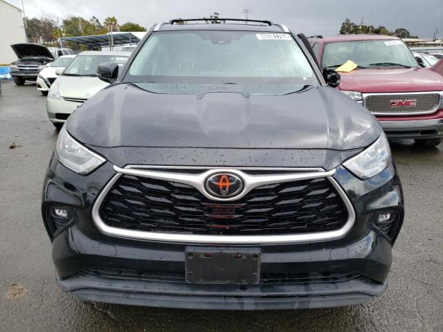 5TDHZRAH4LS002420 - 2020 TOYOTA HIGHLANDER XLE BLACK photo 5