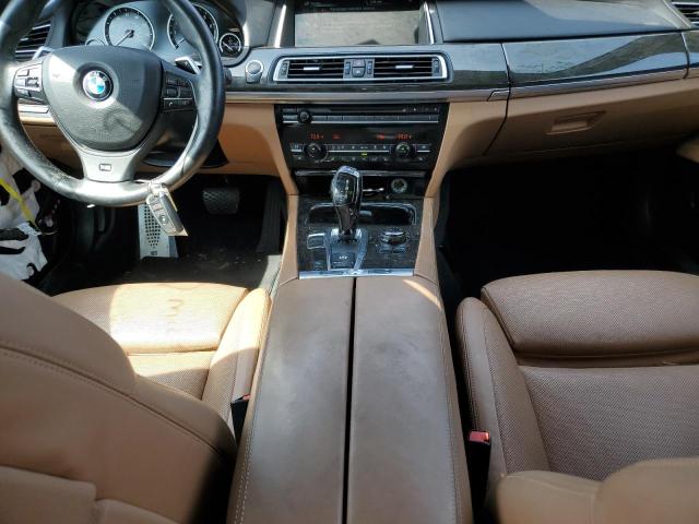 WBAYE8C55DD133701 - 2013 BMW 7 SERIES LI BLACK photo 8