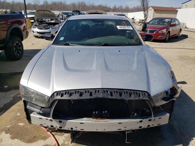 2C3CDXAT2EH357710 - 2014 DODGE CHARGER POLICE SILVER photo 5