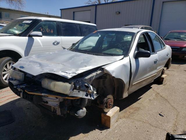 1G1JC524527353071 - 2002 CHEVROLET CAVALIER BASE SILVER photo 1