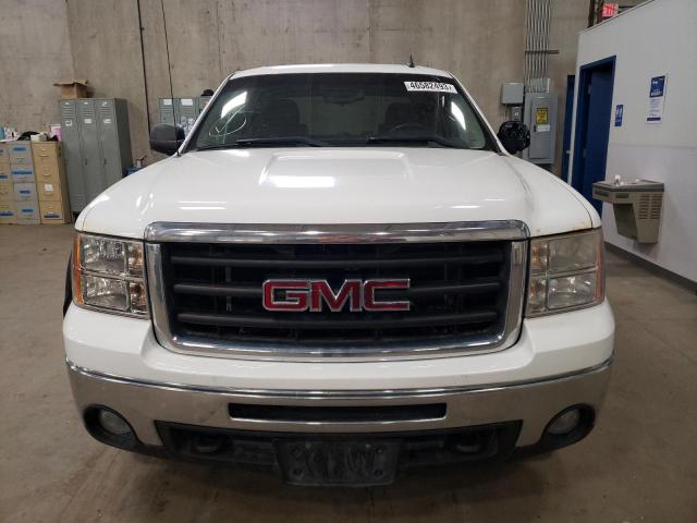 3GTRKVE3XAG172096 - 2010 GMC SIERRA K1500 SLE WHITE photo 5