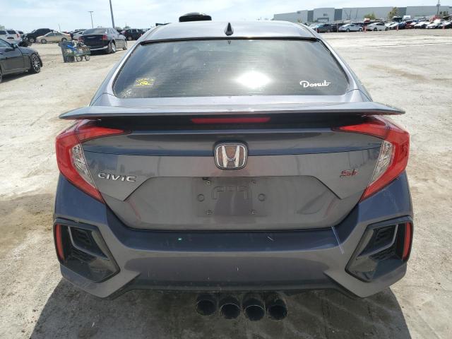 2HGFC1E56LH707309 - 2020 HONDA CIVIC SI GRAY photo 6