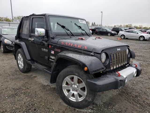 1J4FA54118L569452 - 2008 JEEP WRANGLER SAHARA BLACK photo 4