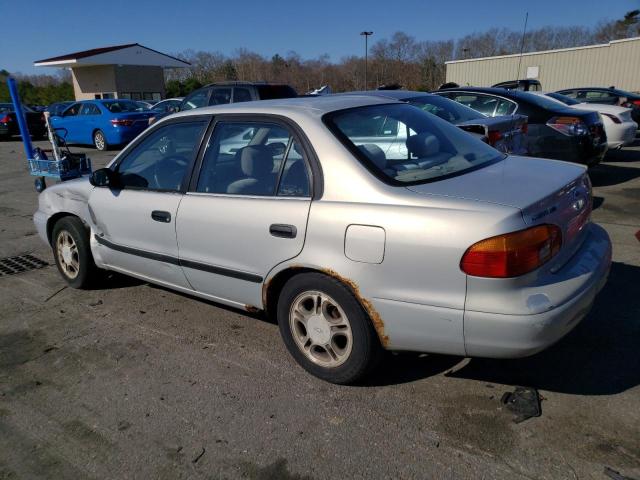 1Y1SK52851Z401698 - 2001 CHEVROLET GEO PRIZM BASE SILVER photo 2