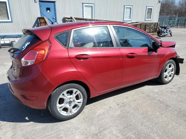 3FADP4EJ6EM111846 - 2014 FORD FIESTA SE RED photo 3