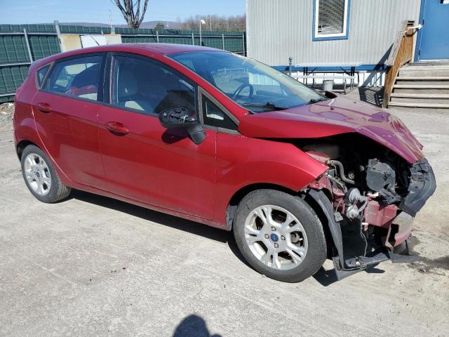 3FADP4EJ6EM111846 - 2014 FORD FIESTA SE RED photo 4