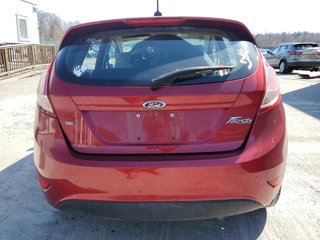 3FADP4EJ6EM111846 - 2014 FORD FIESTA SE RED photo 6