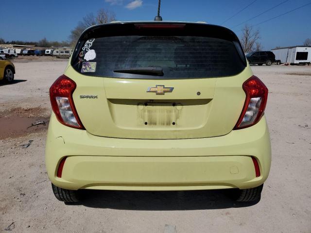 KL8CB6SA2JC466652 - 2018 CHEVROLET SPARK LS YELLOW photo 6