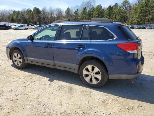 4S4BRBKC1B3331605 - 2011 SUBARU OUTBACK 2.5I LIMITED BLUE photo 2