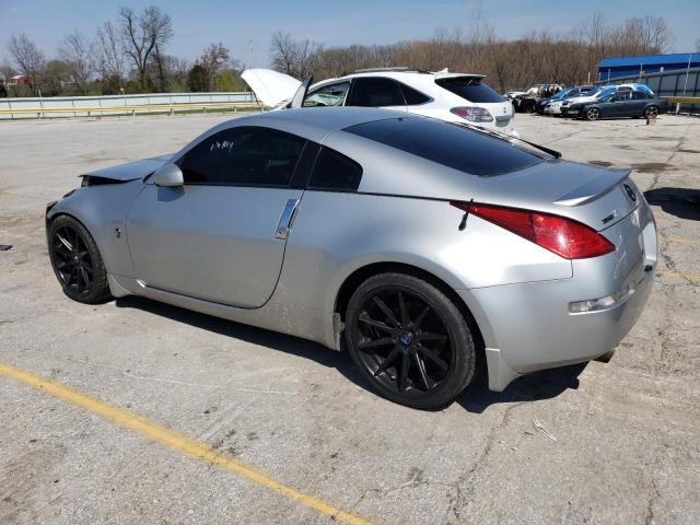 JN1AZ34D55M604722 - 2005 NISSAN 350Z COUPE SILVER photo 2