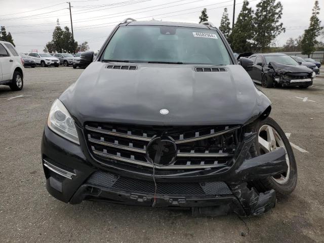 4JGDA5JB1FA476820 - 2015 MERCEDES-BENZ ML 350 BLACK photo 5