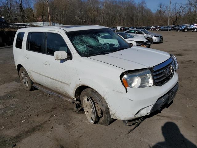 5FNYF4H79CB043221 - 2012 HONDA PILOT EXLN WHITE photo 4