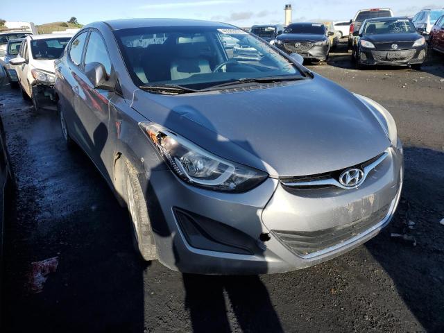 KMHDH4AE9EU183311 - 2014 HYUNDAI ELANTRA SE GRAY photo 4