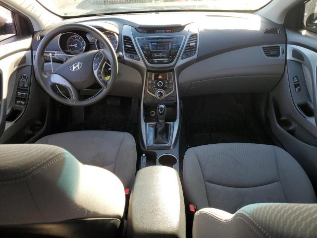 KMHDH4AE9EU183311 - 2014 HYUNDAI ELANTRA SE GRAY photo 8