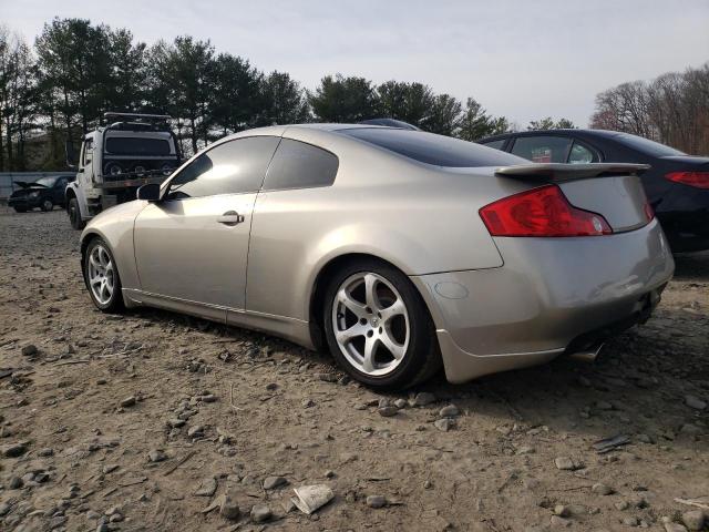 JNKCV54E74M802558 - 2004 INFINITI G35 GRAY photo 2