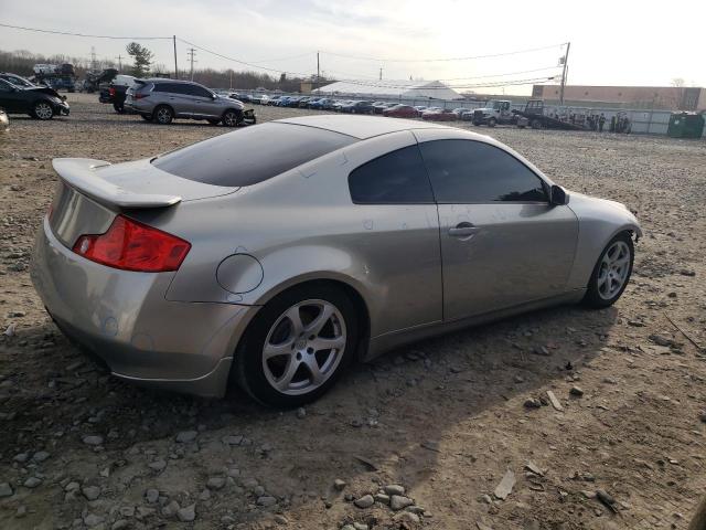 JNKCV54E74M802558 - 2004 INFINITI G35 GRAY photo 3