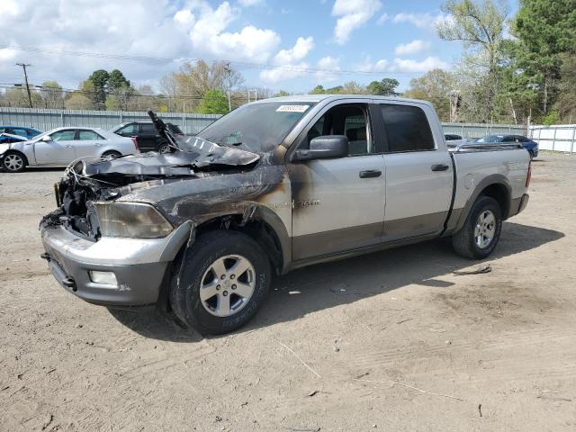 1D7RB1CT9AS144817 - 2010 DODGE RAM 1500 SILVER photo 1