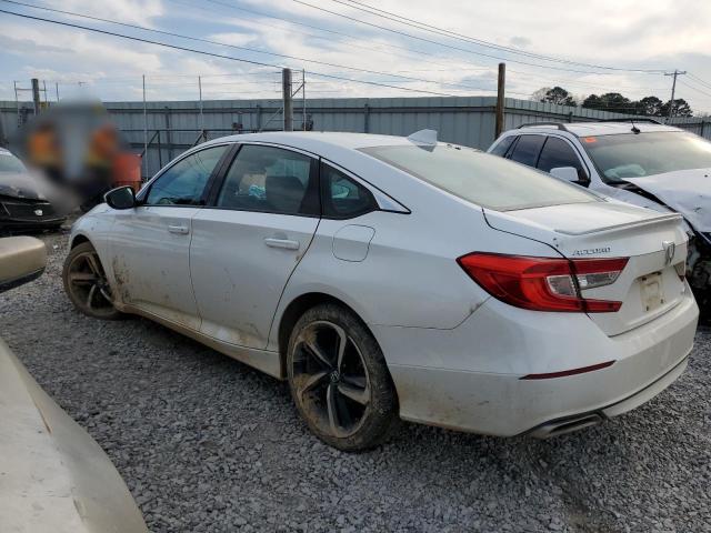 1HGCV1F30JA155442 - 2018 HONDA ACCORD SPORT WHITE photo 2