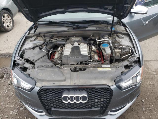 WAUCGAFR9DA072316 - 2013 AUDI S5 PREMIUM PLUS ნაცრისფერი ფოტო 11