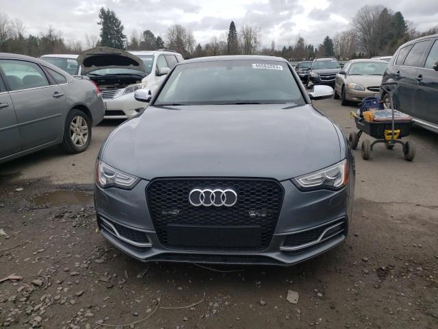 WAUCGAFR9DA072316 - 2013 AUDI S5 PREMIUM PLUS GRAY photo 5