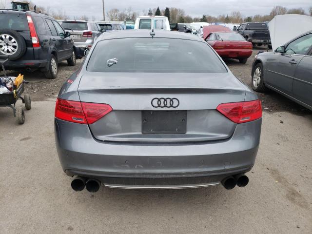 WAUCGAFR9DA072316 - 2013 AUDI S5 PREMIUM PLUS ნაცრისფერი ფოტო 6