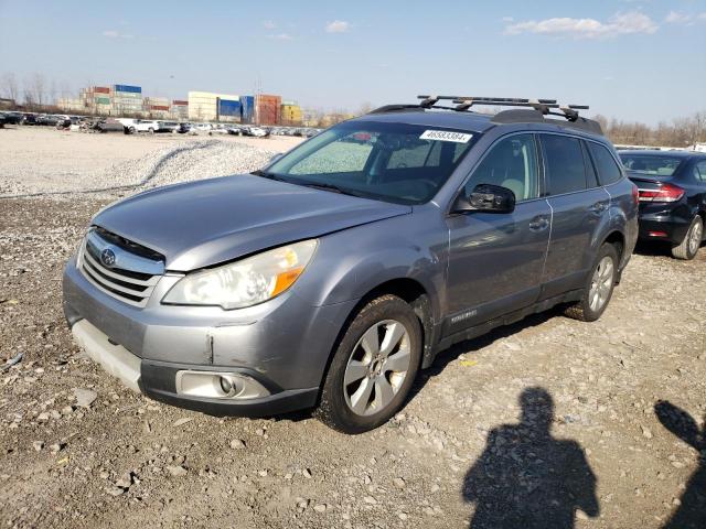 4S4BRCGC4A3342563 - 2010 SUBARU OUTBACK 2.5I PREMIUM GRAY photo 1