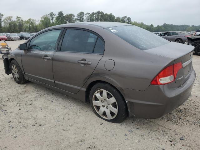 2HGFA1F55BH511543 - 2011 HONDA CIVIC LX GRAY photo 2