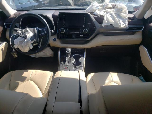 5TDGZRBH8LS026178 - 2020 TOYOTA HIGHLANDER XLE BLACK photo 8