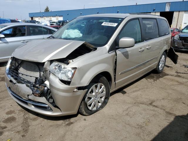 2C4RC1BG4DR512418 - 2013 CHRYSLER TOWN & COU TOURING ოქროსფერი ფოტო 1