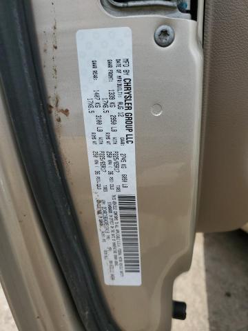 2C4RC1BG4DR512418 - 2013 CHRYSLER TOWN & COU TOURING ოქროსფერი ფოტო 13