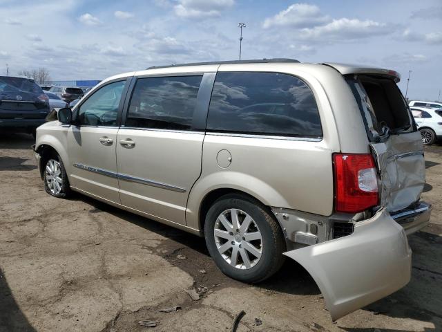 2C4RC1BG4DR512418 - 2013 CHRYSLER TOWN & COU TOURING ოქროსფერი ფოტო 2