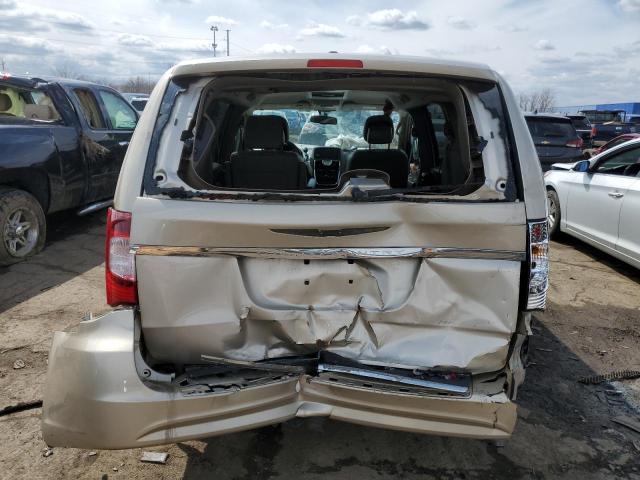 2C4RC1BG4DR512418 - 2013 CHRYSLER TOWN & COU TOURING ოქროსფერი ფოტო 6