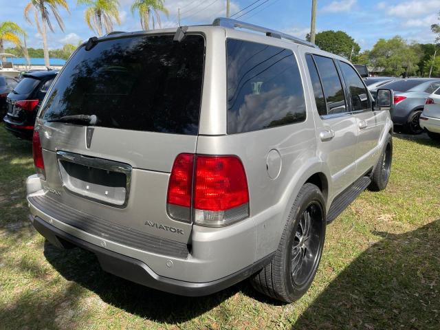 5LMEU88H04ZJ45231 - 2004 LINCOLN AVIATOR 银色 照片 4