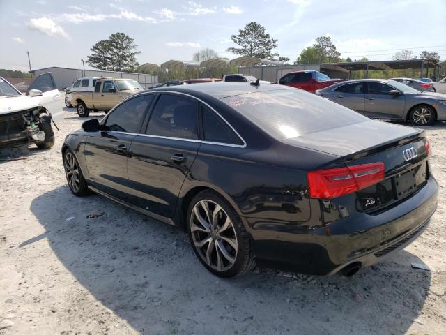 WAUHGAFC2EN053540 - 2014 AUDI A6 PRESTIGE შავი ფოტო 2