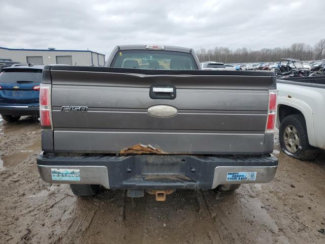 1FTMF1EM8DKE08113 - 2013 FORD F150 GRAY photo 6