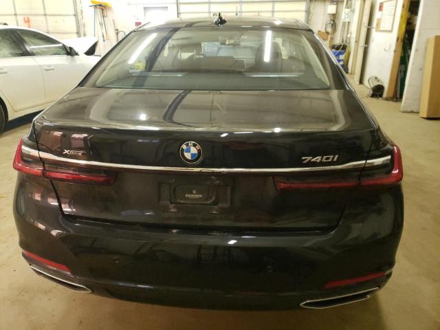 WBA7T4C04MCE67418 - 2021 BMW 740 XI BLACK photo 6