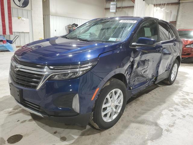 3GNAXUEVXNL241187 - 2022 CHEVROLET EQUINOX LT BLUE photo 1