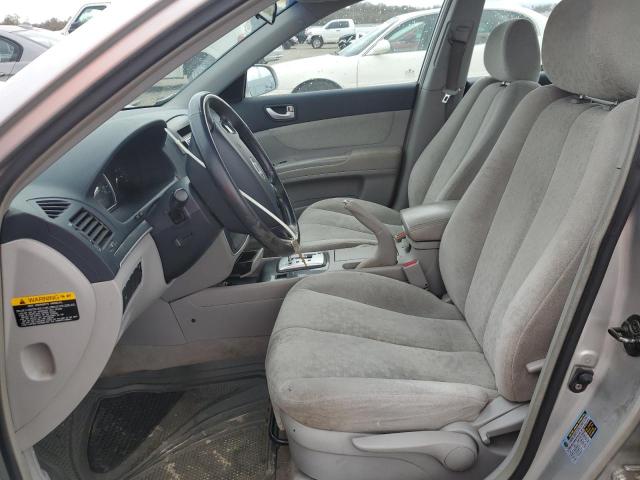 KMHEU46CX6A081655 - 2006 HYUNDAI SONATA GLS SILVER photo 7