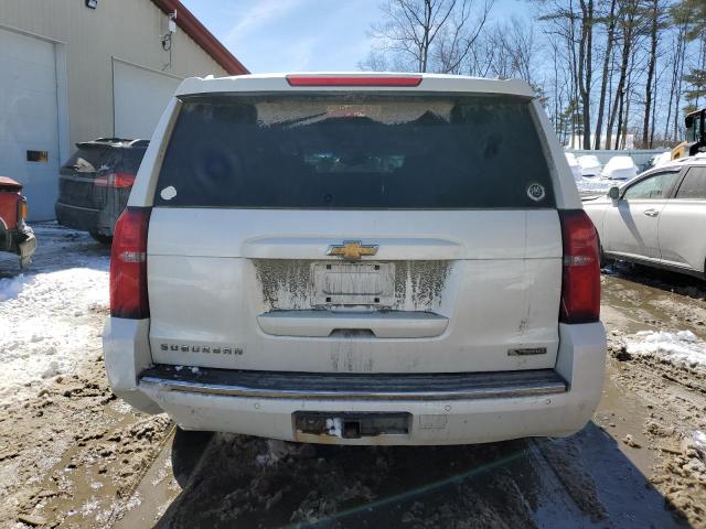 1GNSKJKC1HR364278 - 2017 CHEVROLET SUBURBAN K1500 PREMIER WHITE photo 6