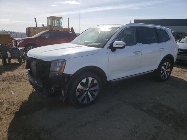 5XYP5DHC0LG013559 - 2020 KIA TELLURIDE SX WHITE photo 1