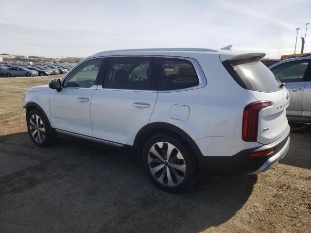 5XYP5DHC0LG013559 - 2020 KIA TELLURIDE SX WHITE photo 2