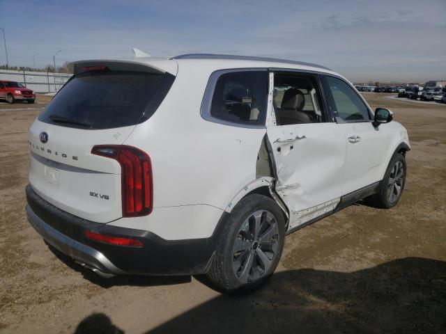 5XYP5DHC0LG013559 - 2020 KIA TELLURIDE SX WHITE photo 3