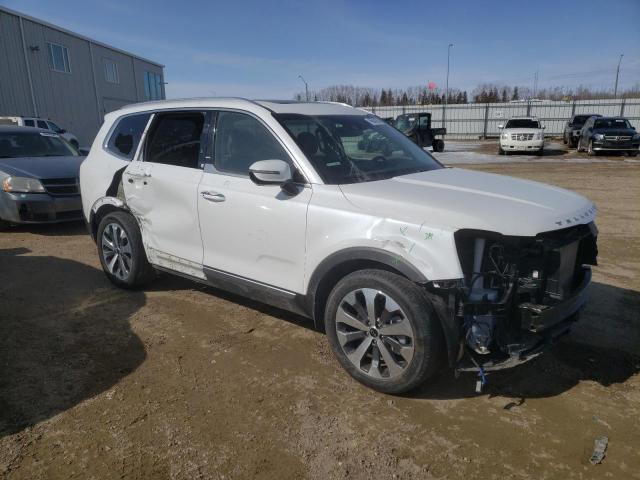 5XYP5DHC0LG013559 - 2020 KIA TELLURIDE SX WHITE photo 4